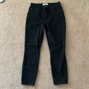 Black jeans, size 27/4 regular
